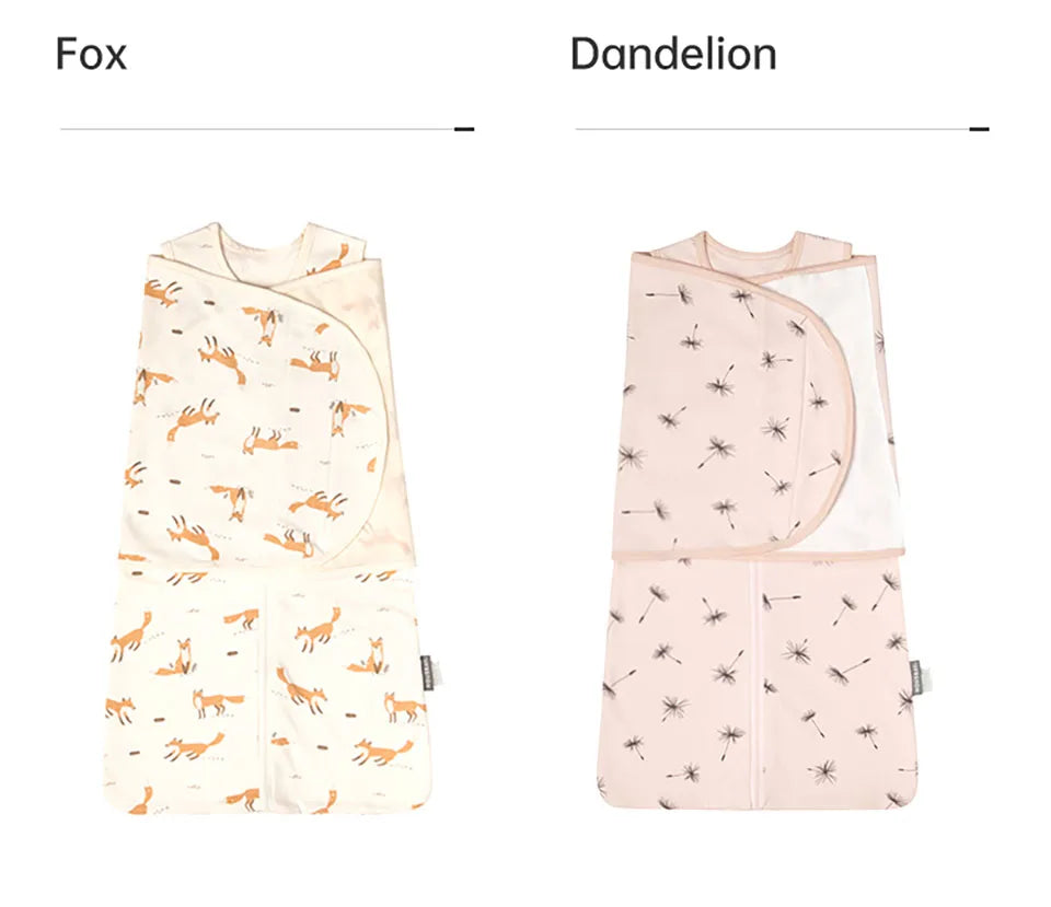 Sleeping Bag For Babies 0-6Months Newborn Baby Swaddle Removable Wrap Baby Sleep Sack Thin Sleeveless For Discharge Summer