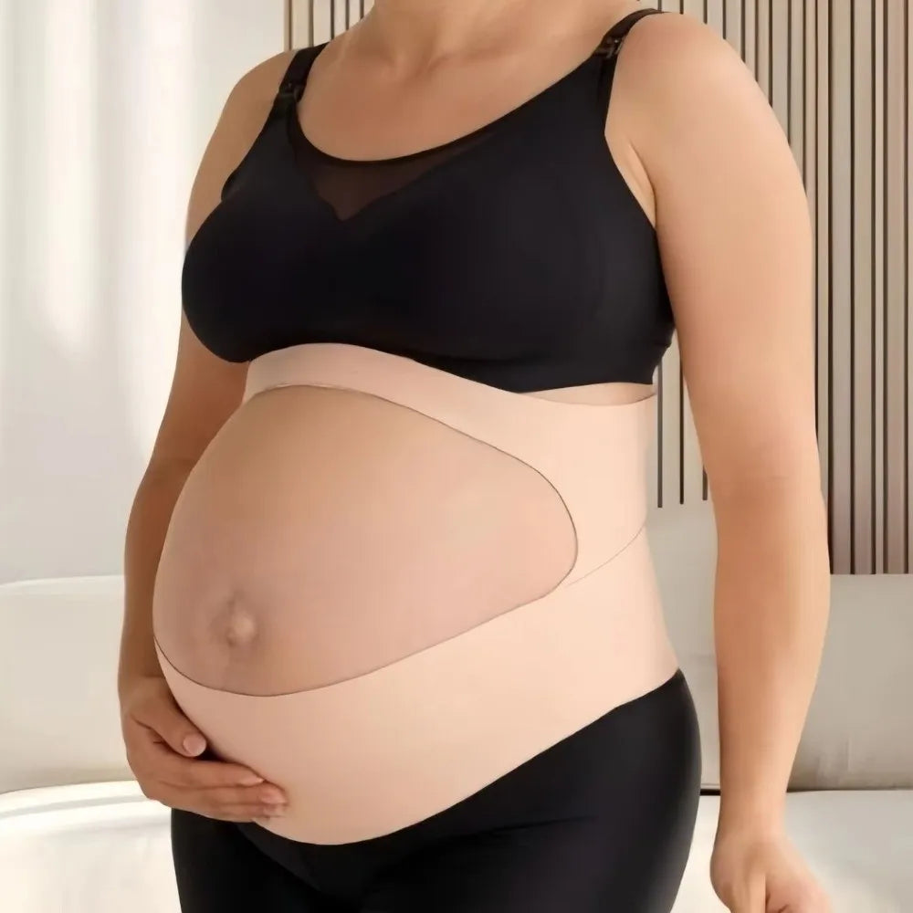 New One-Piece Maternity Belt Waist Care Adjustable Back Clothes Belt Thin Maternity Abdomen Brace Protector Pregnancy Support