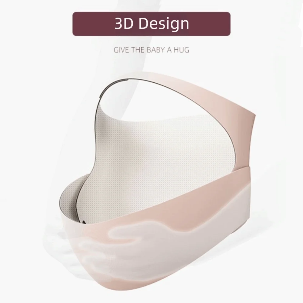 New One-Piece Maternity Belt Waist Care Adjustable Back Clothes Belt Thin Maternity Abdomen Brace Protector Pregnancy Support