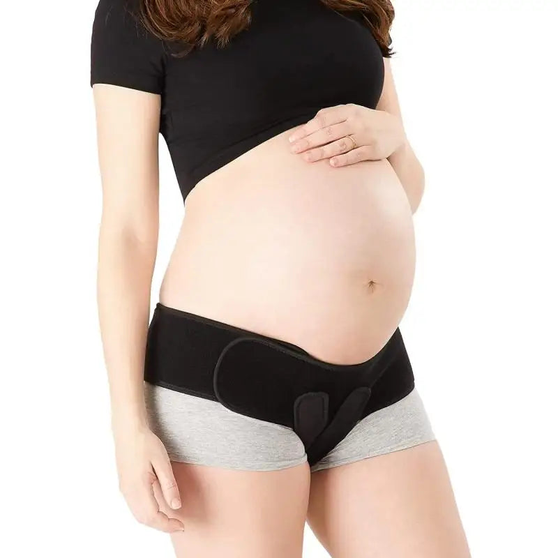 Uterus Support Belt Skin Friendly Highly Stretchy Pelvic Support Belt One Size Adjustable For Vulvar Varicosities For Pregnancy
