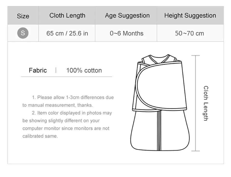 Sleeping Bag For Babies 0-6Months Newborn Baby Swaddle Removable Wrap Baby Sleep Sack Thin Sleeveless For Discharge Summer